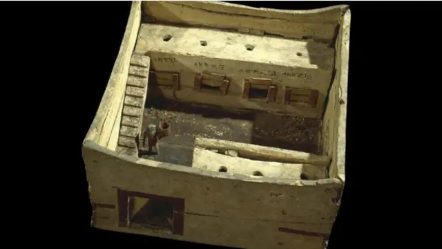 Modelo de madera, Museo Británico