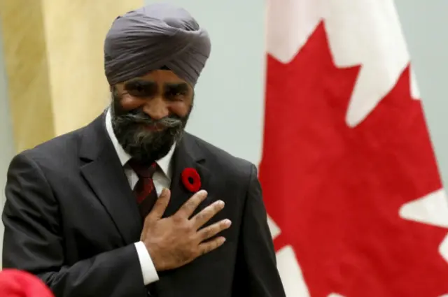 وزیر دفاع جدید کانادا