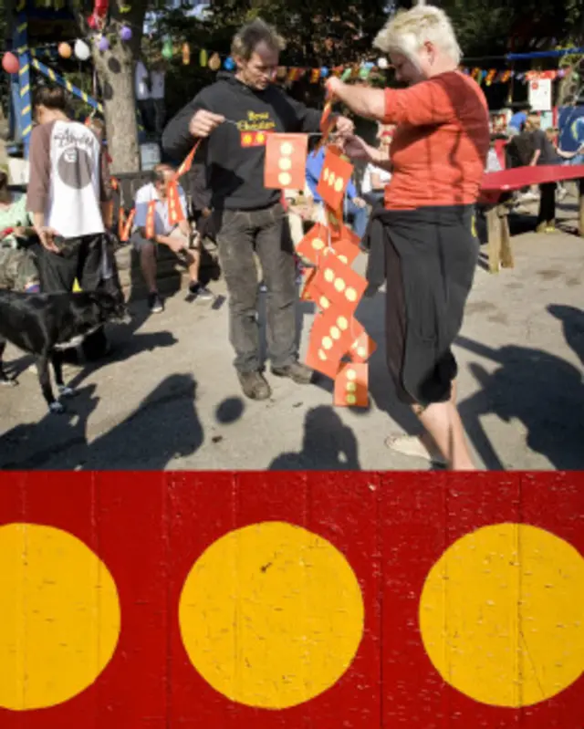 Personas bailando en Christiania