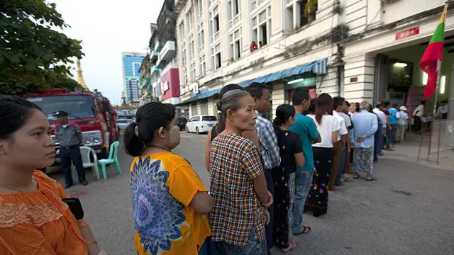 Выборы в Бирме