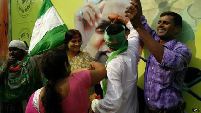 وسیع اتحاد کے حامیوں میں جیت پر زبردست جشن منایا جا رہا ہے