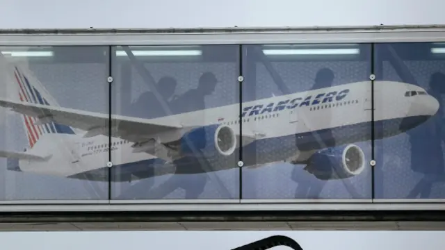 Самолет "Трансаэро"