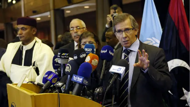 مبعوث الأمم المتحدة إلى ليبيا برناردينو ليون