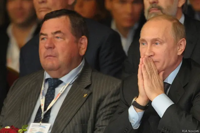 Василий Шестаков и Владимир Путин