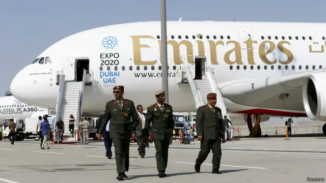 وقع طيران الإمارات صفقة بقيمة 1.27 مليار دولار لنظام الإنذار المبكر والتحكم المحدث المحمول جوا "ساب"