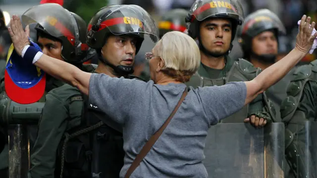 Protestas en Venezuela