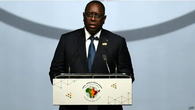 الرئيس السنغالي ماكي سال