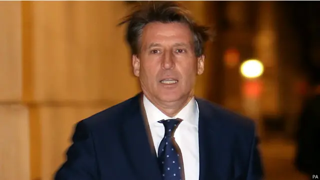 الرئيس الحالي للاتحاد الدولي لالعاب القوى سباستيان كو