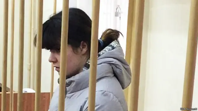 Варвара Караулова в суде