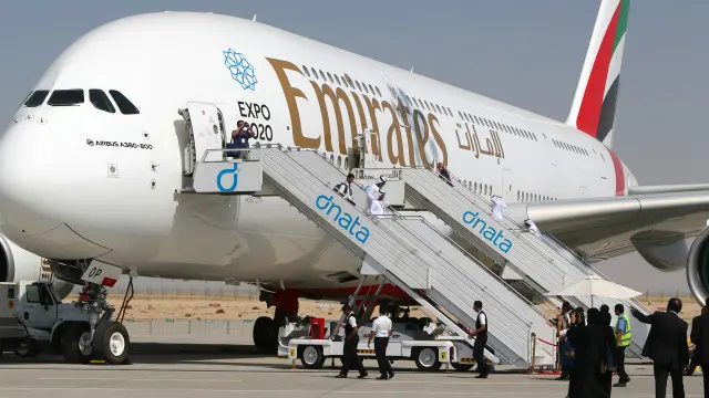 من غير المتوقع أن يبلغ عدد صفقات شراء الطائرات المدنية الرقم القياسي المُسجل العام الماضي، إذ أن الشركات الخليجية لديها بالفعل 750 طلب شراء لطائرات ركاب.