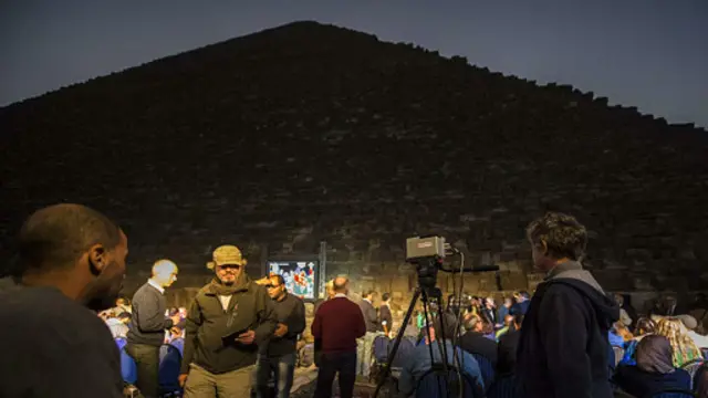 ‘ගීසා පිරමීඩයේ’ ගවේෂණ 