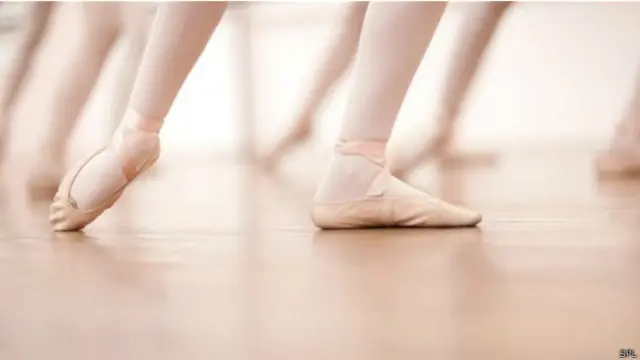 Piernas de bailarinas