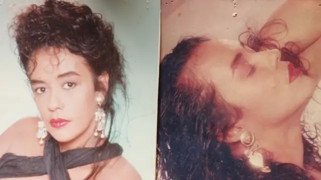 Escritora brasileña Raquel de Oliveira en sus años de juventud.