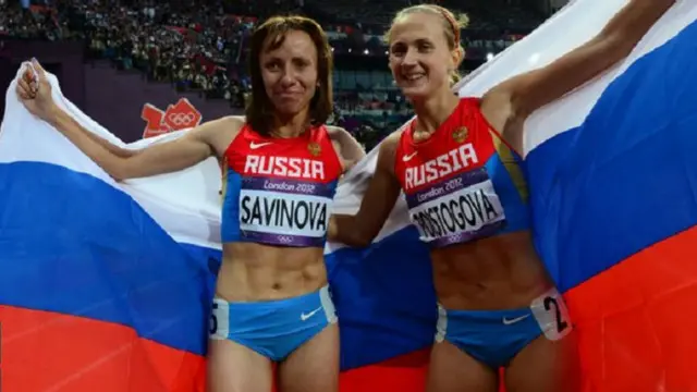ماريا سافينوفا وايكاترينا بويستوغوفا، الفائزتان بميداليات في أولمبياد لندن، من بين المتهمين بتناول المنشطات