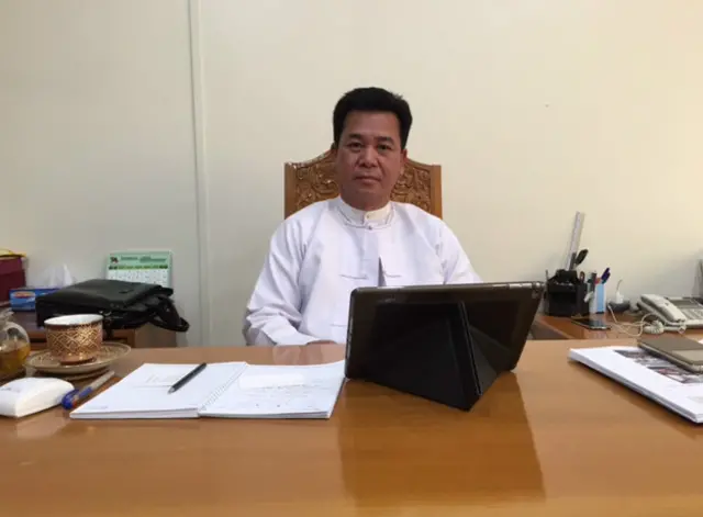 缅甸工商总会秘书长莫明觉（Moe Myint Kyaw）
