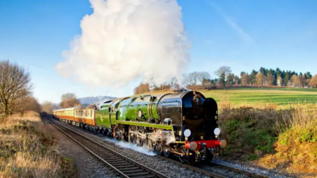 全速前进
英国普尔曼蒸汽列车特色之旅，让你在萨里郡风光地走一遭。（图片来源：Tim Stocker Photography/Getty）
