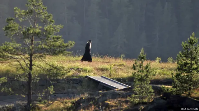 монах на Валааме