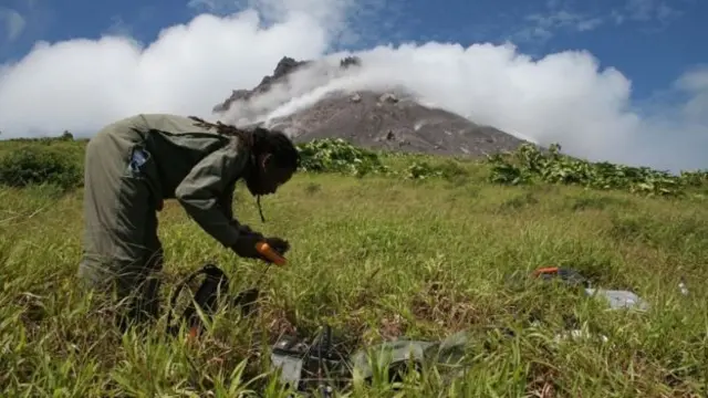 El vulcanólogo y experto en exploración geotermal Graham Ryan está participando en la investigación.