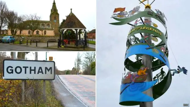 Imagen compuesta con varias tomas de Gotham