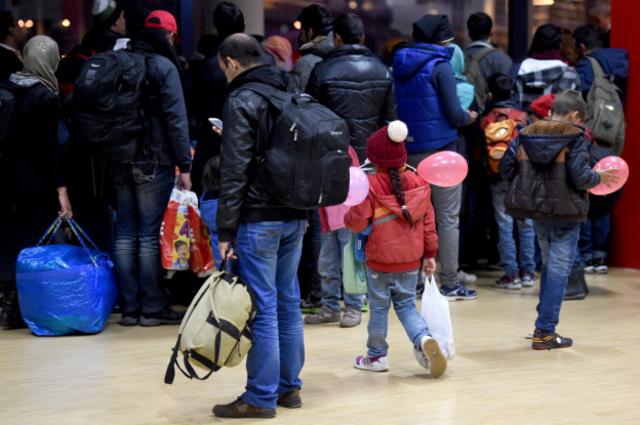Беженцы направляются в Швецию