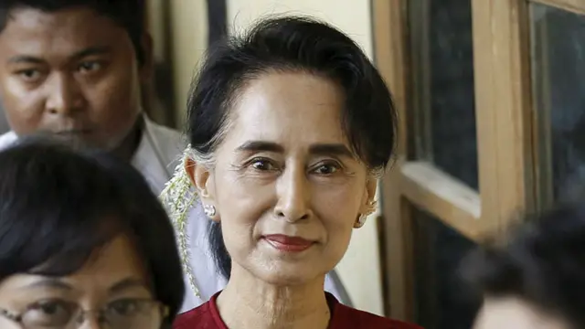 昂山素季领导的全国民主联盟在11月的选举中大胜。