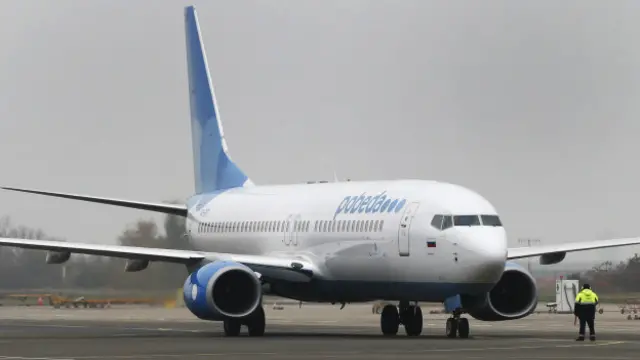 Самолёт авиакомпании "Победа"