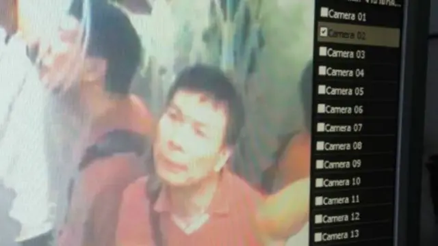 公寓电梯里的监控视频截图:进入阿海房间男子