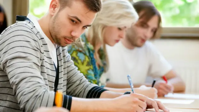 Trampa en los exámenes