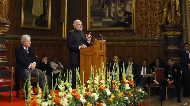ब्रिटेन में मोदी
