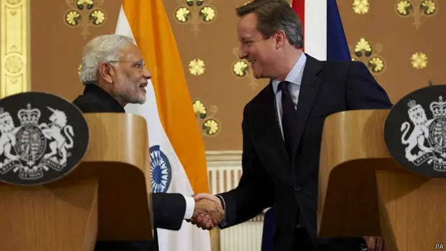 मोदी और कैमरन