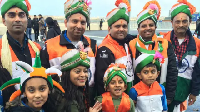 بھارتی نژاد لوگوں میں زبردست جوش و خروش پایا جاتا تھا