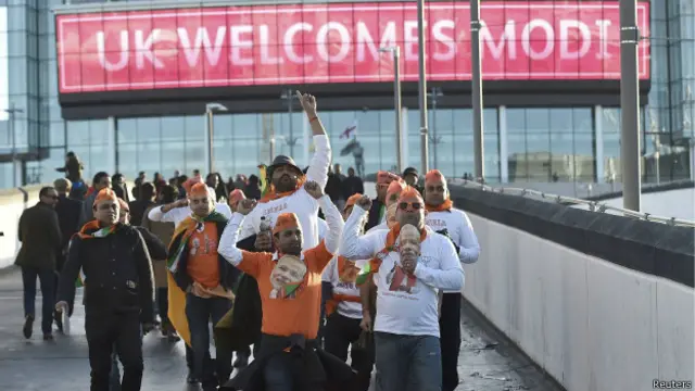 लंदन में मोदी समर्थक