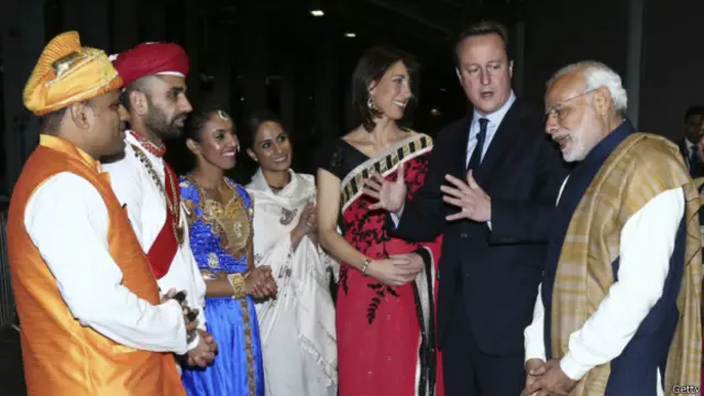नरेंद्र मोदी, ब्रिटेन में
