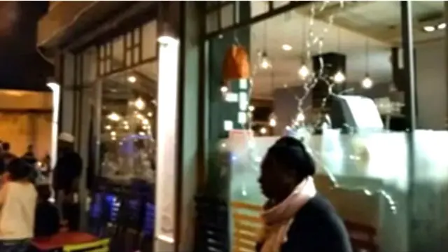 Uno de los tiroteos tuvo lugar en un café en el noreste de París.