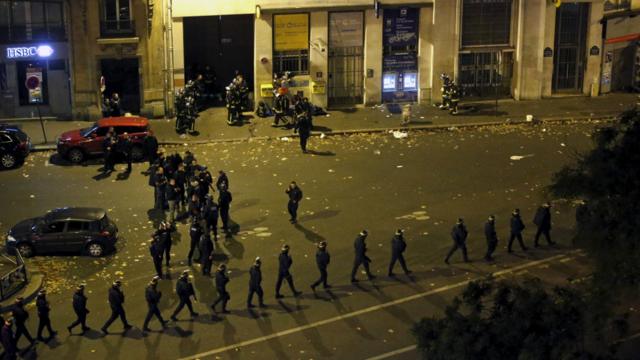 圖輯：巴黎連環槍擊和炸彈襲擊 - BBC News 中文