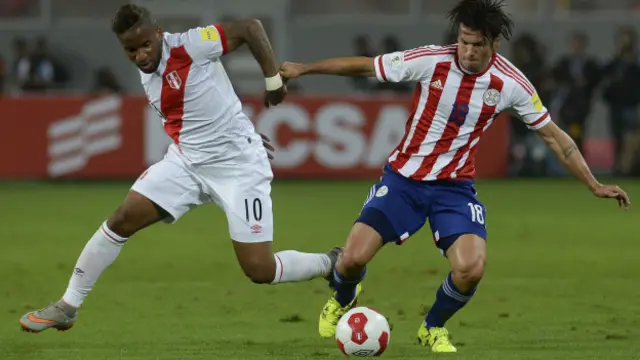 Perú contra Paraguay