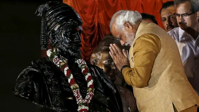 مراٹھا رہنما شیواجی کی پزیرائی کی ایک وجہ ان کی بادشاہ اورنگزیب کی مخالفت بھی ہے