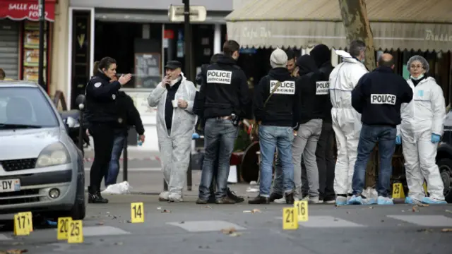 Полицейские в Париже