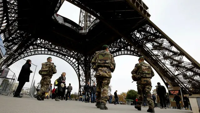 تدابیر امینتی در نقاط مختلف پاریس تشدید شده است