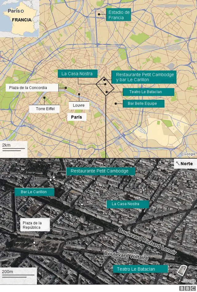 Así Fueron Los Ataques De Estado Islámico Que Estremecieron A París Un