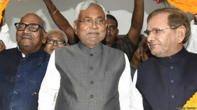 नीतीश कुमार और शरद यादव