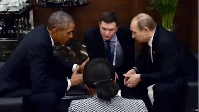ओबामा और पुतिन