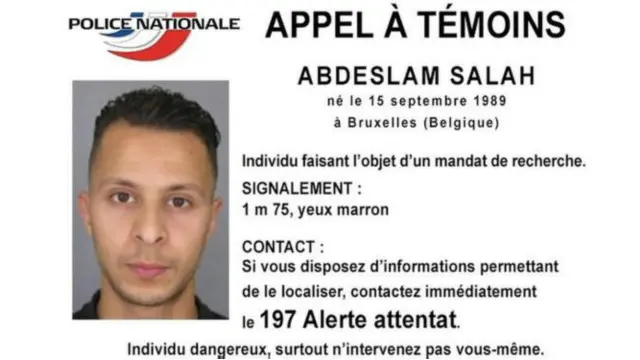 عبدالسلام صالح کے بارے میں خیال ہے کہ وہ پیرس میں ہونے والے حملوں میں براہِ راست ملوث ہیں جبکہ ان کے بھائی محمد عبدالسلام کو چھوڑ دیا گیا ہے