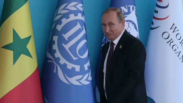 俄罗斯总统普京出席G20峰会。