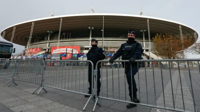 El Estadio de Francia, en París