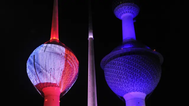 کویت کے مشہور ٹاورز۔