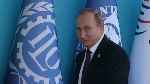 Володимир Путін на саміті G20 у Туреччині