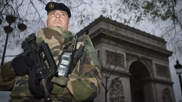 La vigilancia en París