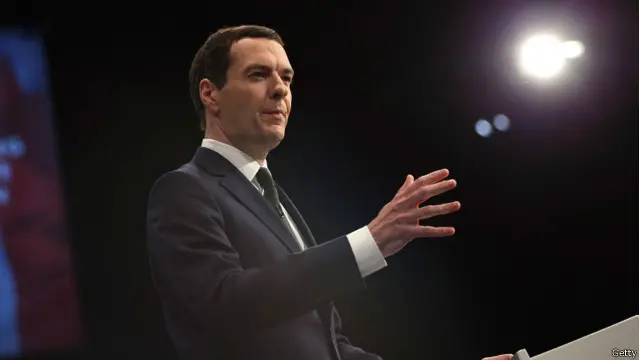 Menteri Keuangan Inggris George Osborne