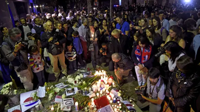 حملات پاریس ده‌ها کشته و زخمی برجای گذاشته و داعش مسئولیت آن را برعهده گرفته است